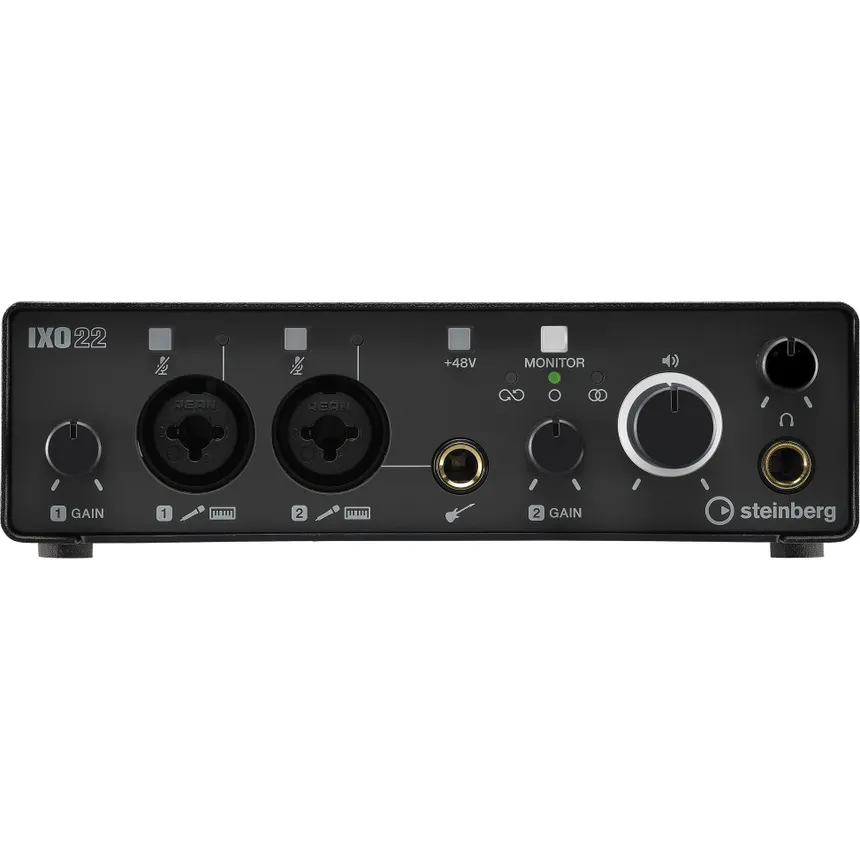 Steinberg IXO22 USB-C Audio Interface — Black