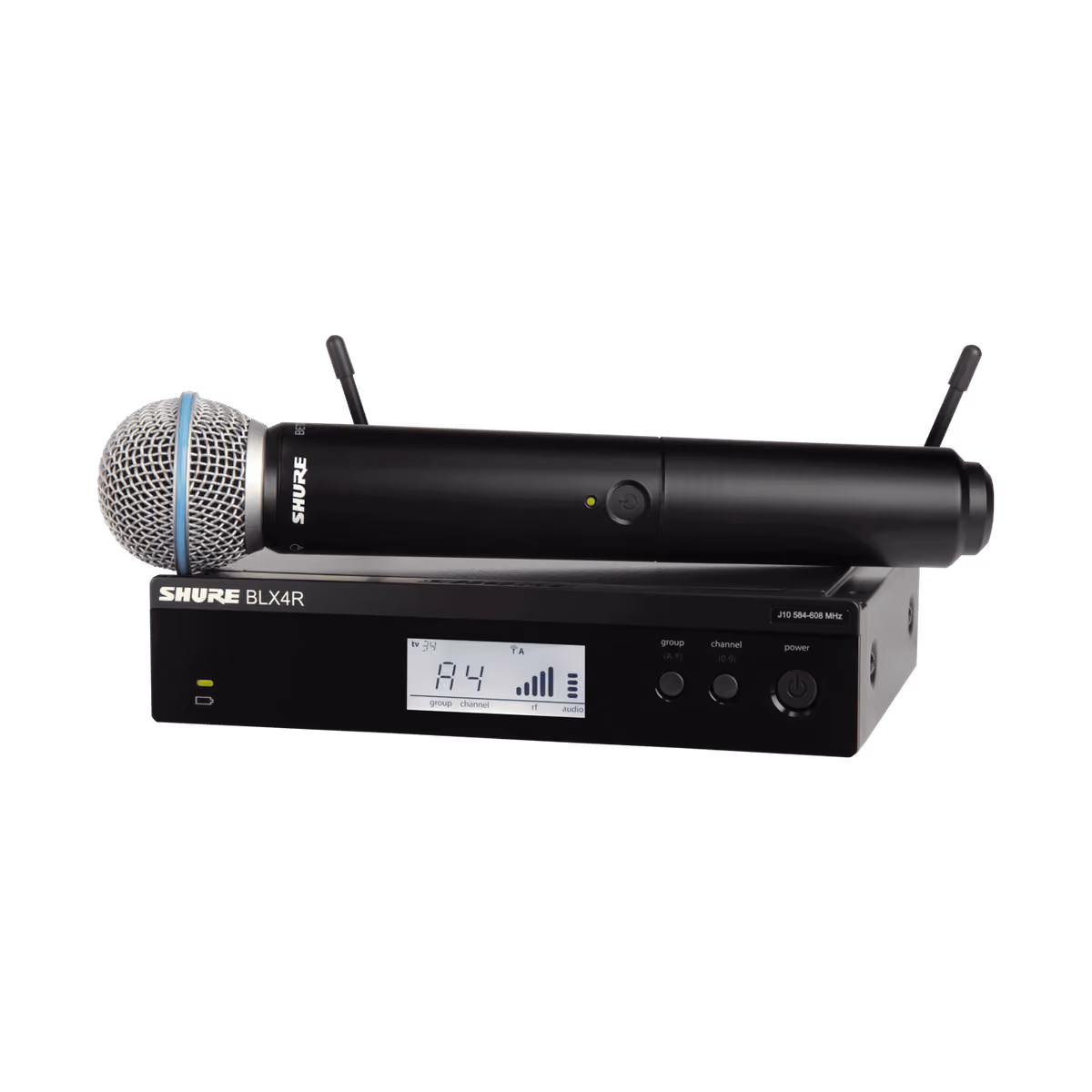 Shure BLX24R/Beta 58 Rackmount Wireless Vocal System