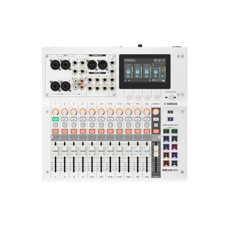 Yamaha MGX12V Digital Mixing Console — White