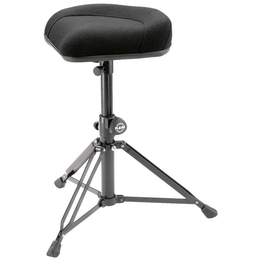 K&M 14056 Drummers Throne Nick, Black Fabric