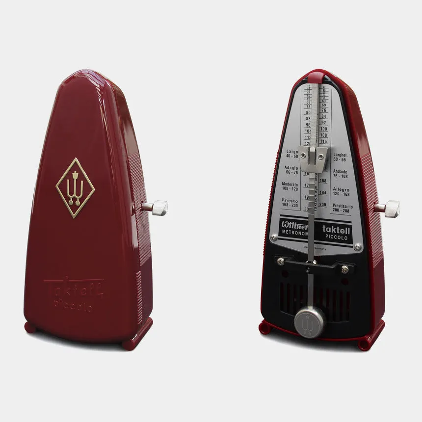 Wittner Taktell Piccolo Metronome — Ruby Red