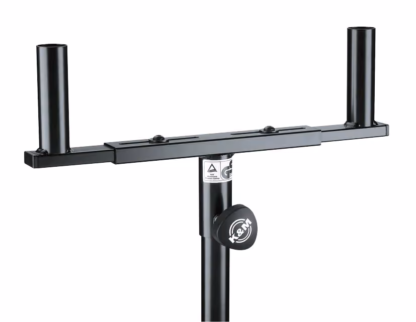 K&M Double Speaker Stand Package